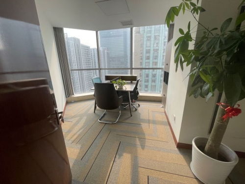 cbd国贸 东方梅地亚 精装修带家具 拎包入住 随时可看出租 办公楼租赁 北京我爱我家